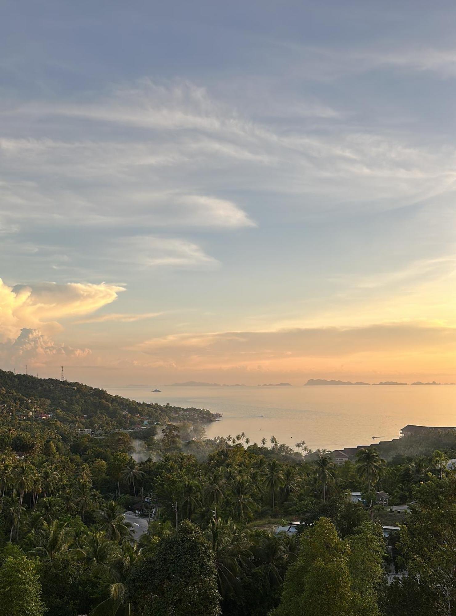 Sunset Ocean View Hilltop House Salad Beach Exterior photo